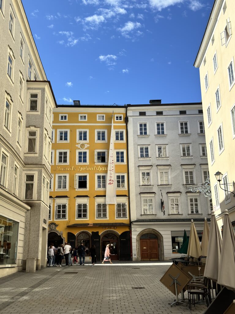 Mozarts Geburtshaus Salzburg Österreich