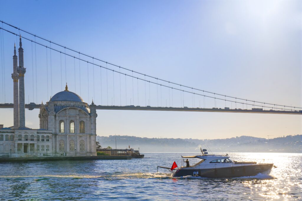 IIstanbul Blick auf Bosphorus