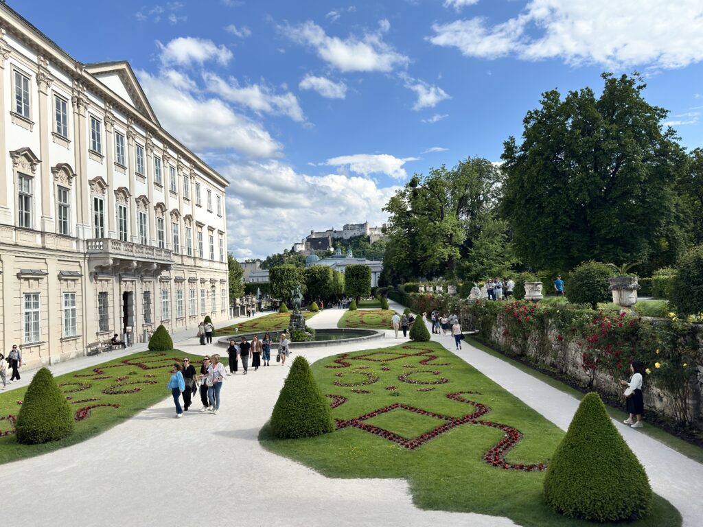 Mirabell Garten Salzburg Österreich