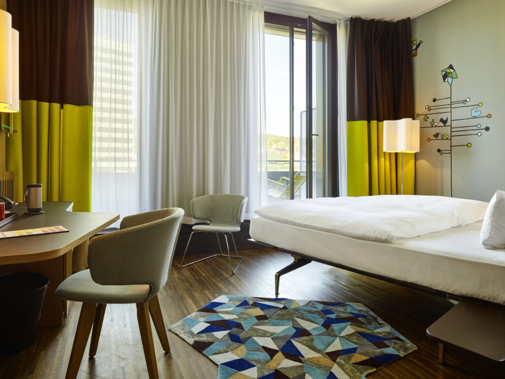Hotelzimmer 25hours Zürich West