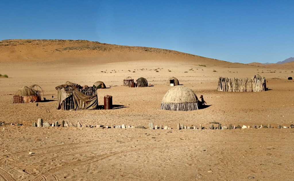 Dorf Himba Volks Kaokoveld Namibia
