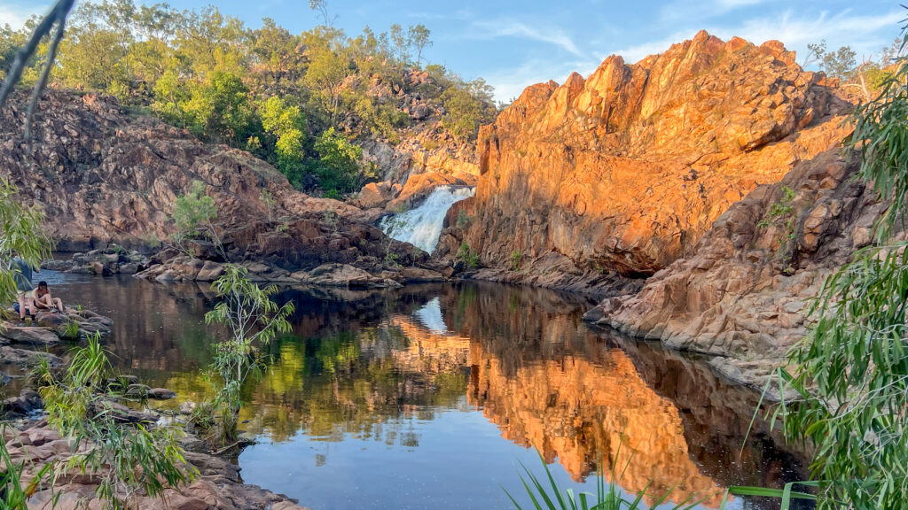 Wasserfall, Edith Falls, Northern Territory, Australien