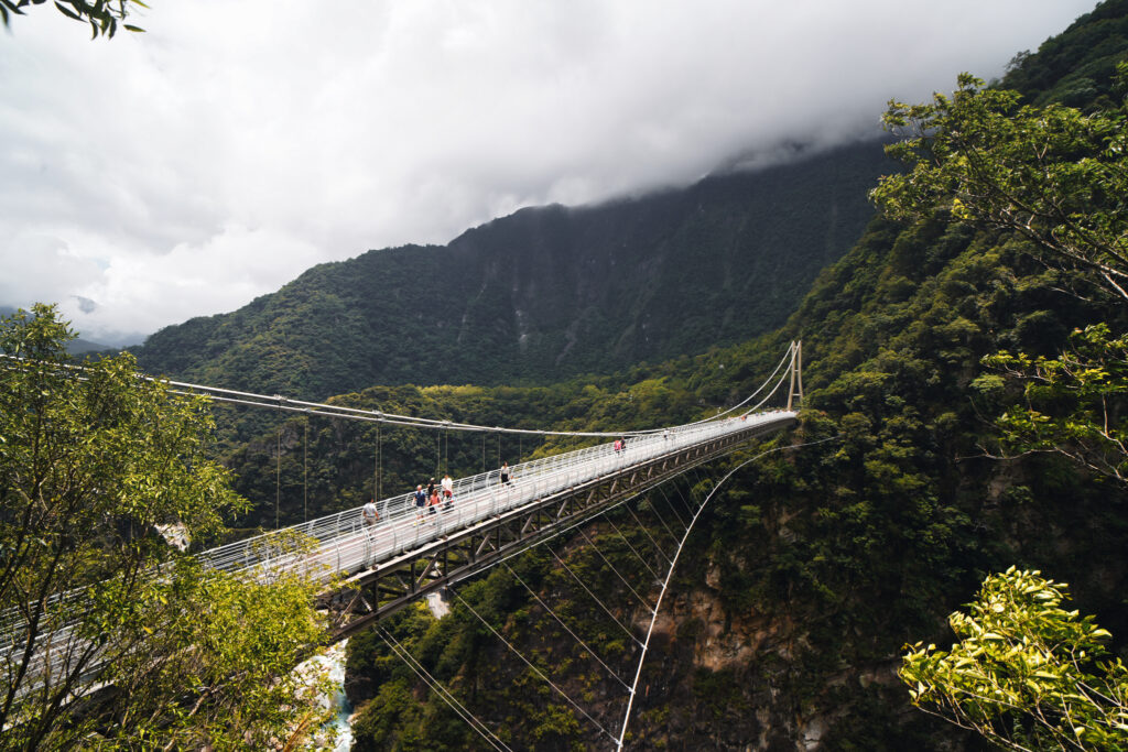 Hängebrücke Taroko Schlucht