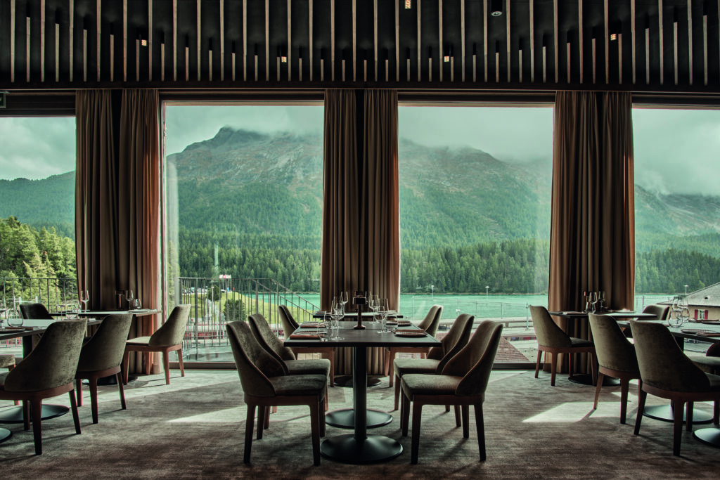 Grace La Margna-Hotel The View Restaurant St Moritz