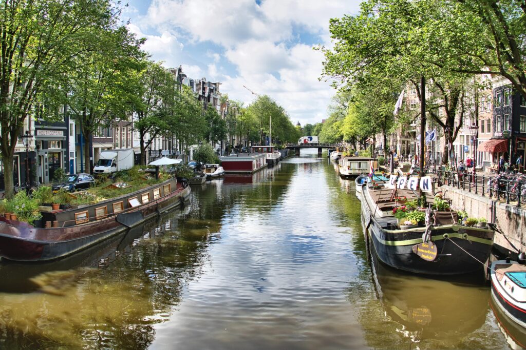 Amsterdam Gracht Sommer