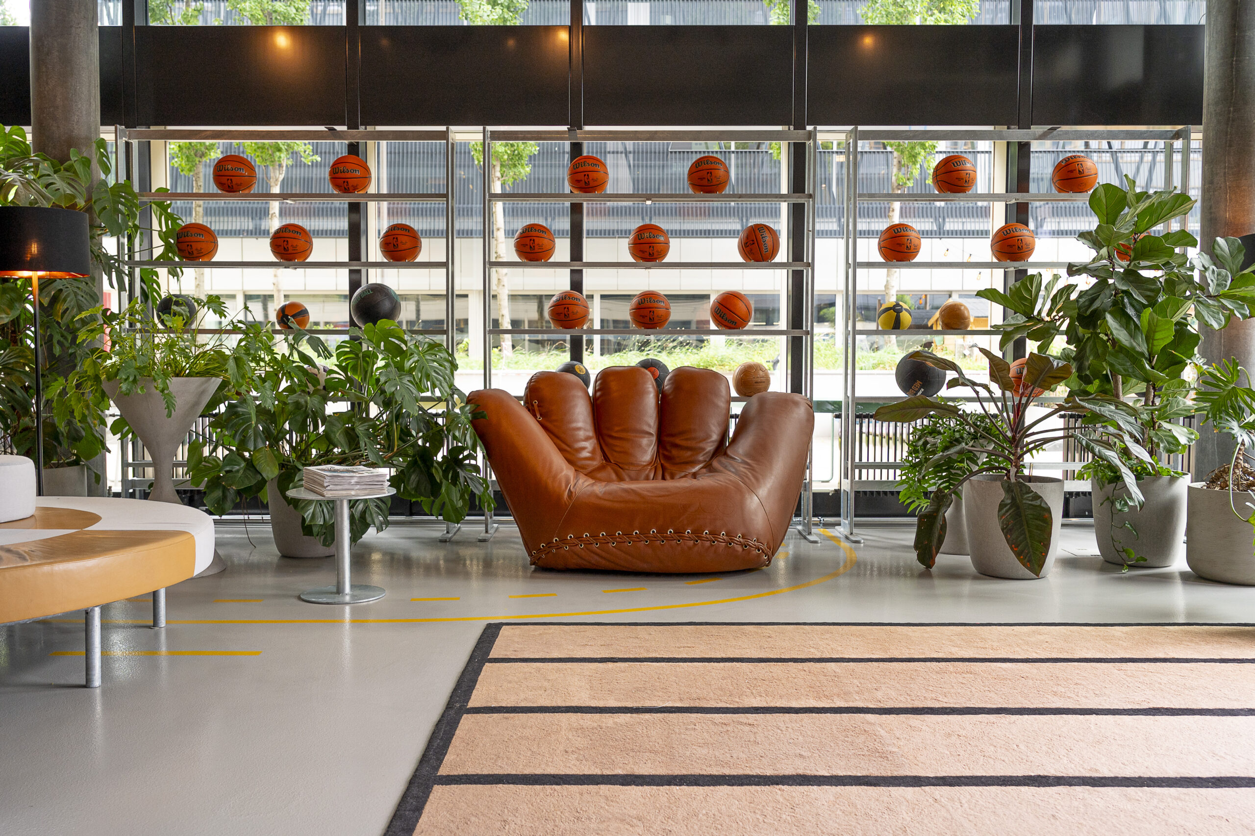 Lobby 25hours Hotel Zürich West