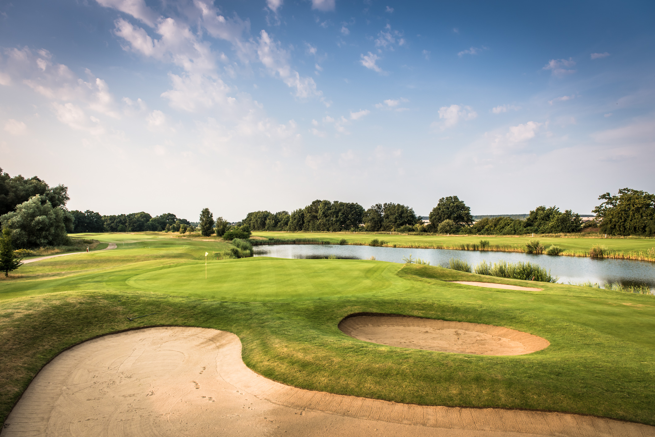 Golf Course vom Schlosshotel Fleesensee