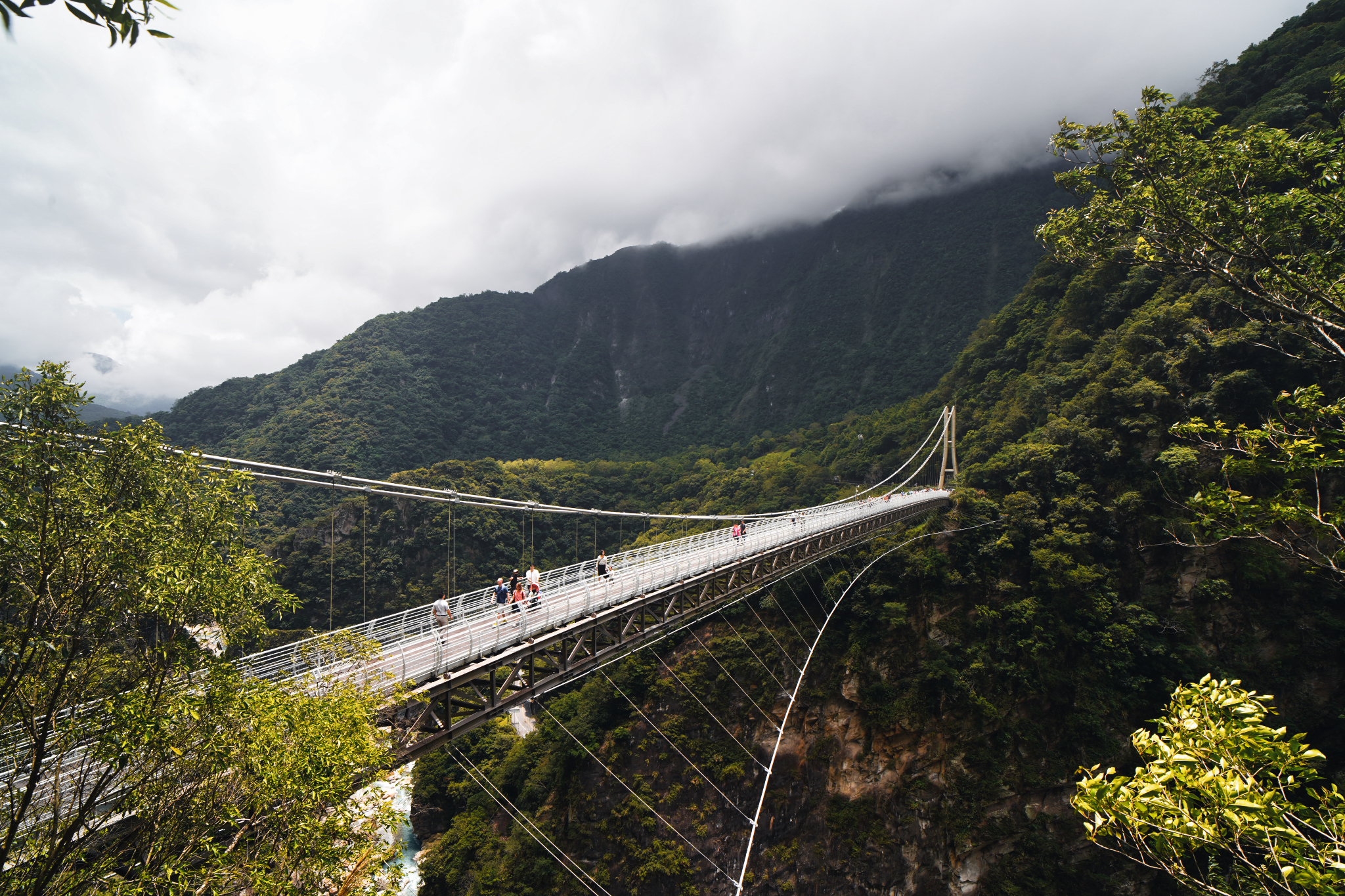 Hängebrücke Taroko Schlucht