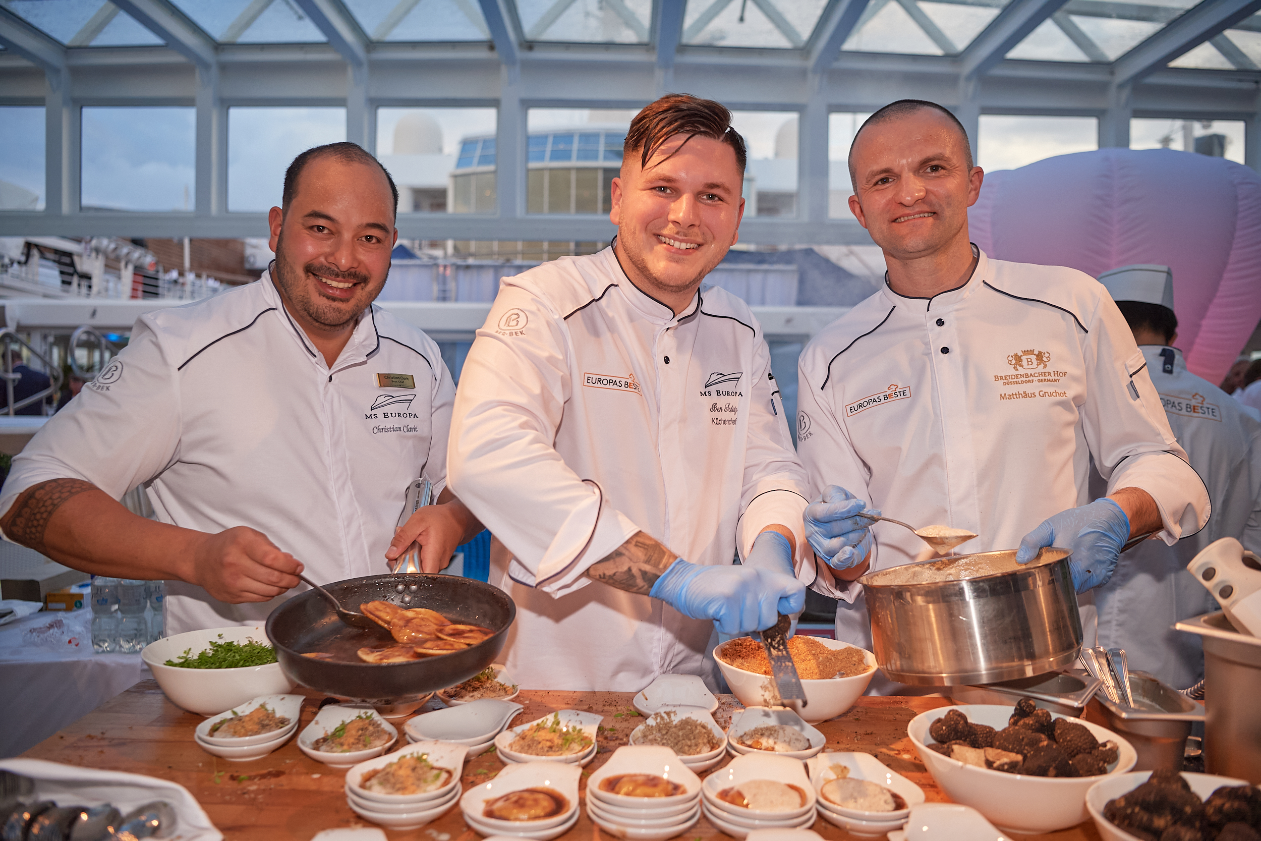 EUROPAs Beste 2025, MS EUROPA, Hamburg, Hapag-Lloyd Cruises, Gourmet-Event