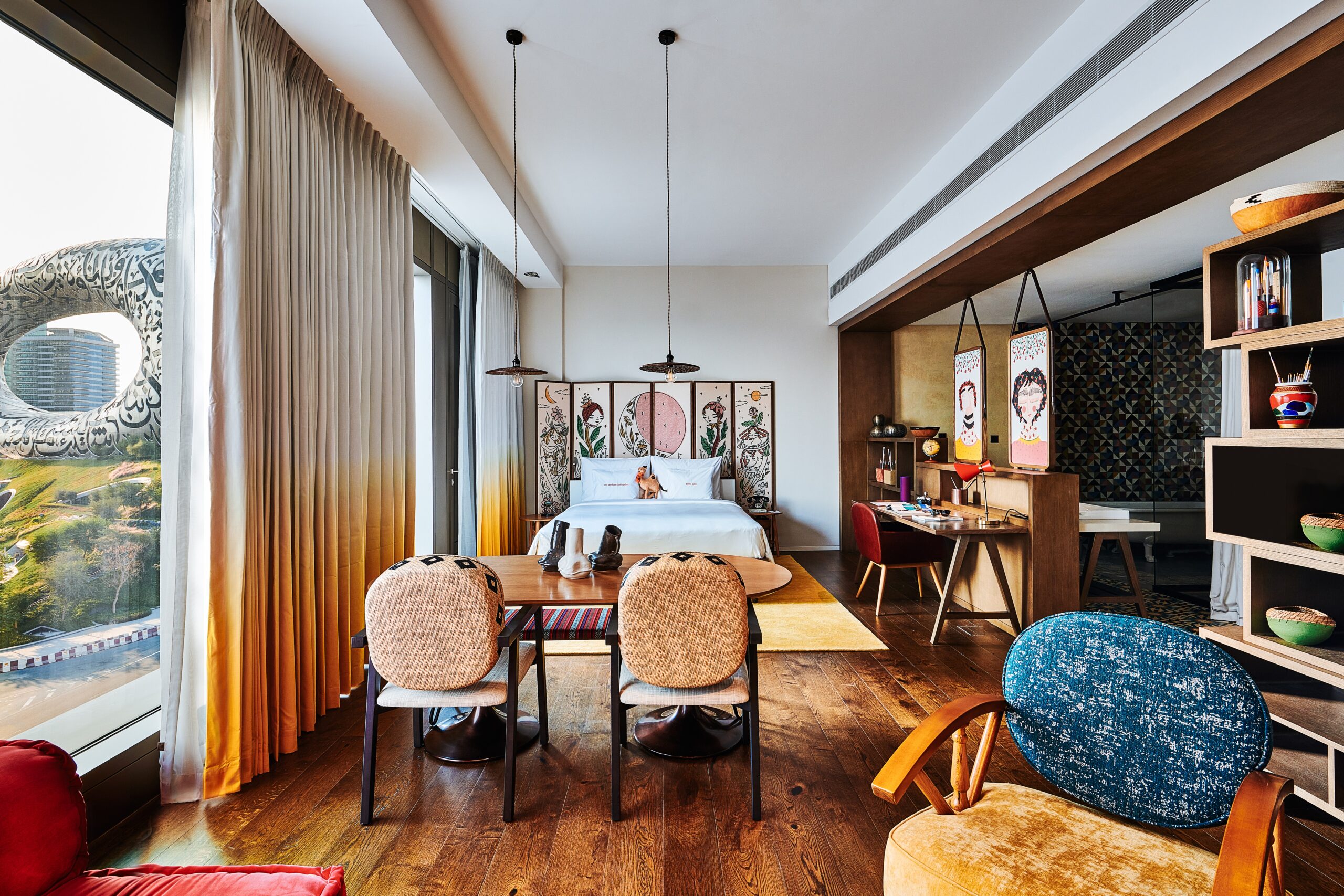 Artist Village Suite 25hours Hotel Dubai VAE