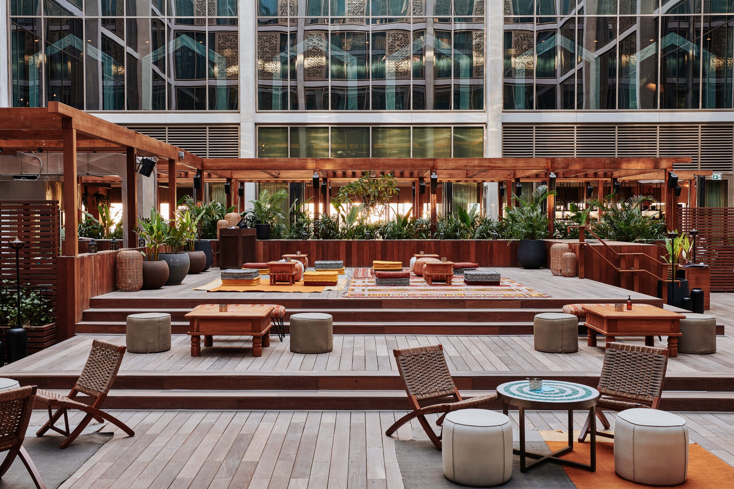 Lobby 25hours Hotel Dubai VAE