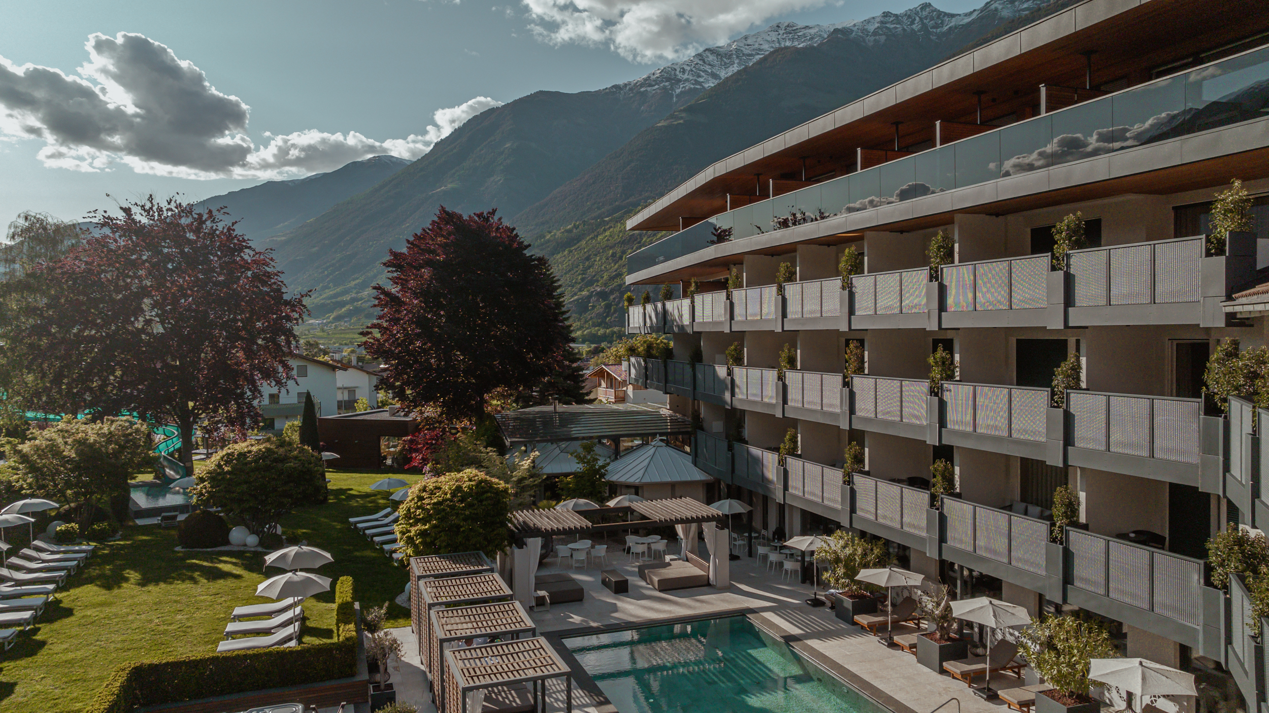 Aussenansicht Hotel Das Paradies