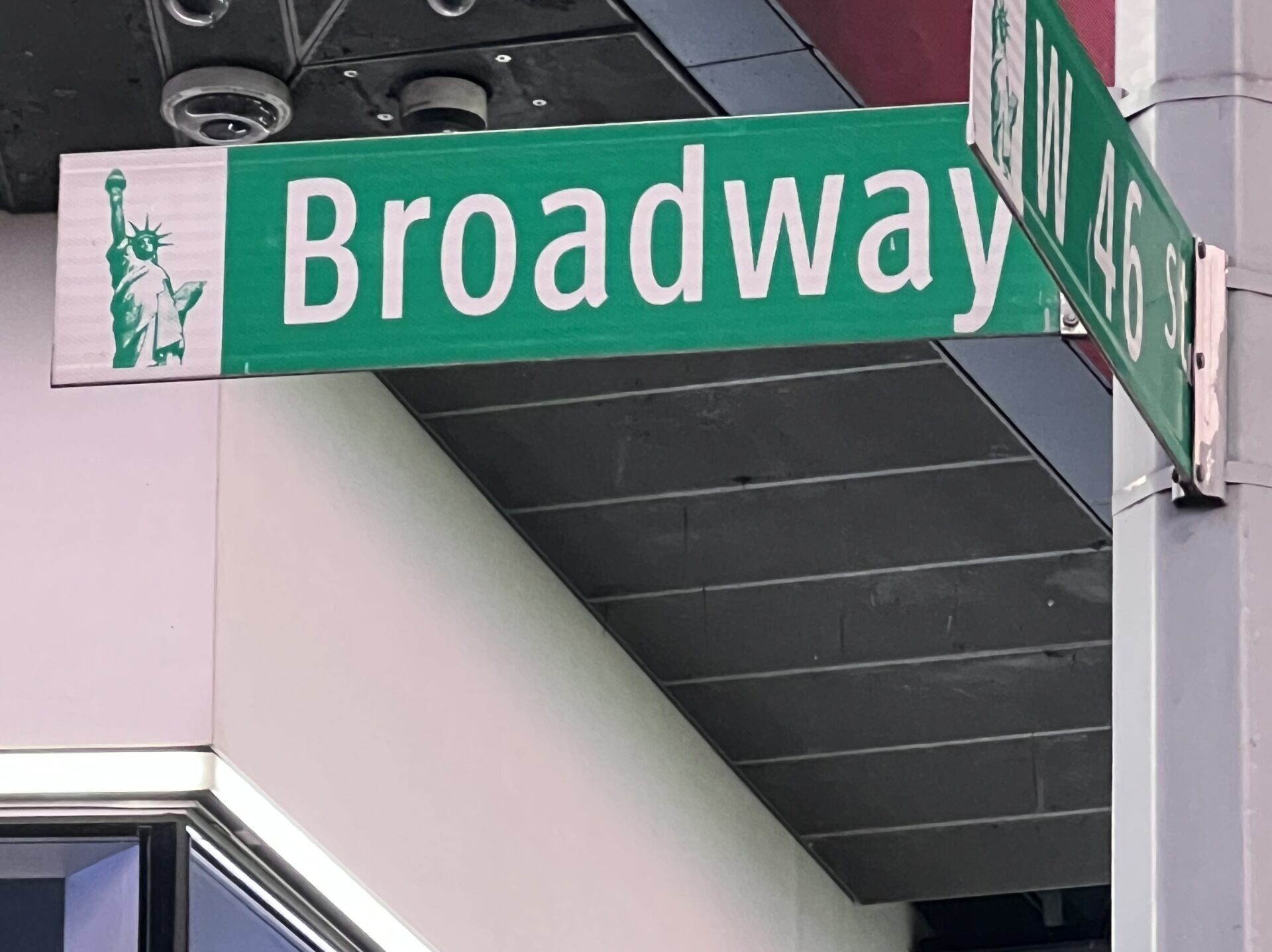 Broadway Straßenschild New York USA