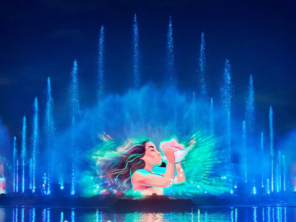 Disney Adventure World Adventure Bay Disney Cascade of Lights