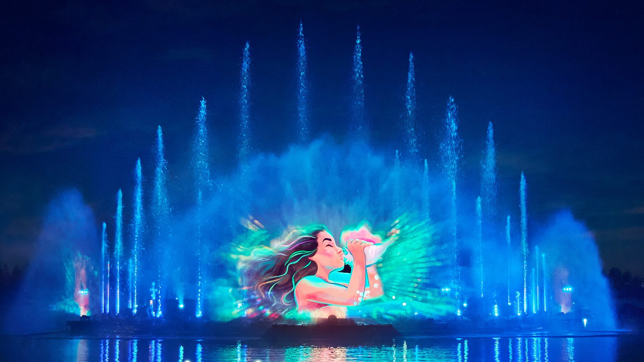 Disney Adventure World Adventure Bay Disney Cascade of Lights