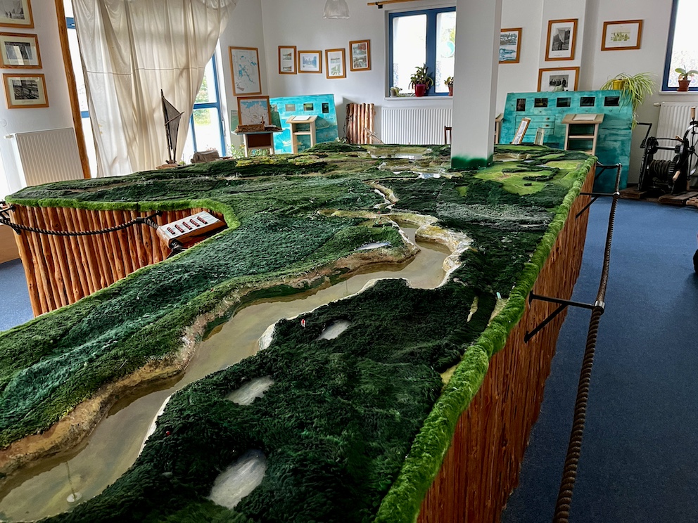 Modell im Flößereimuseum in Lychen