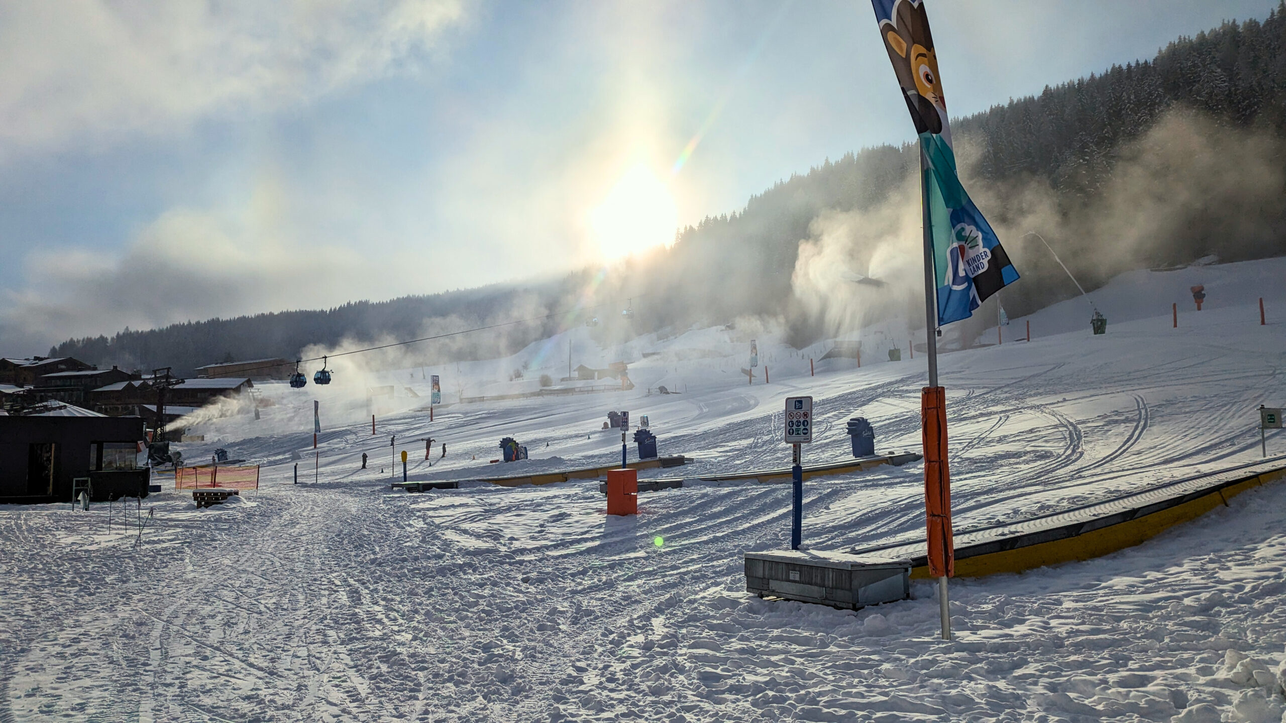 Österreich, Skipiste, Winter