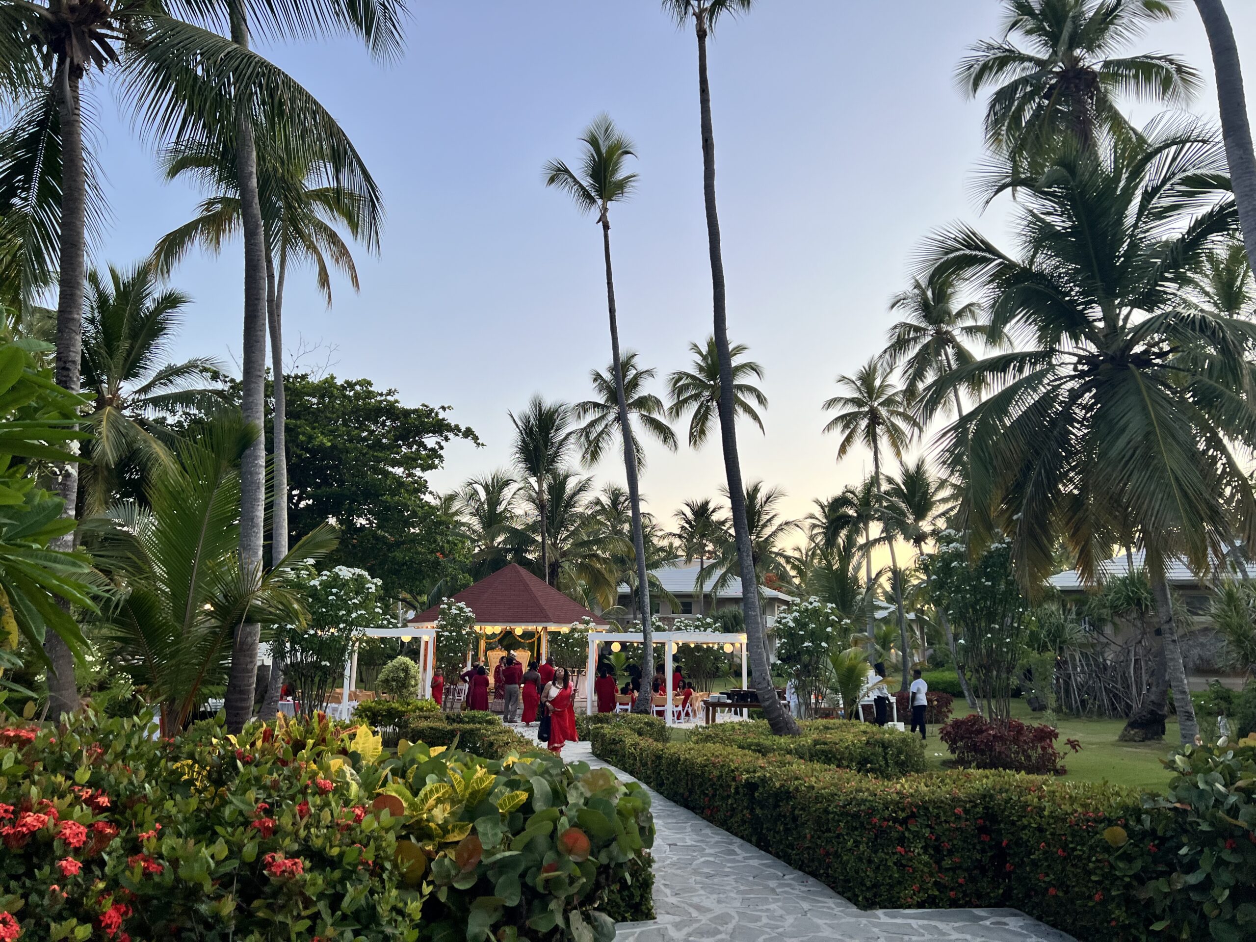 Grand Palladium Punta Cana Garten Dominikanische Republik