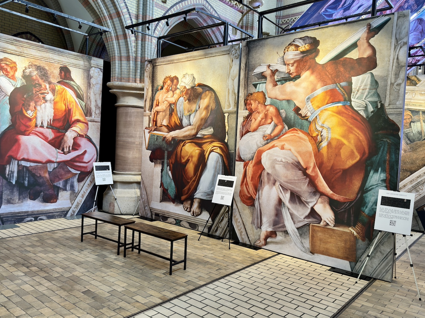 Frauenkörper von Michelangelo