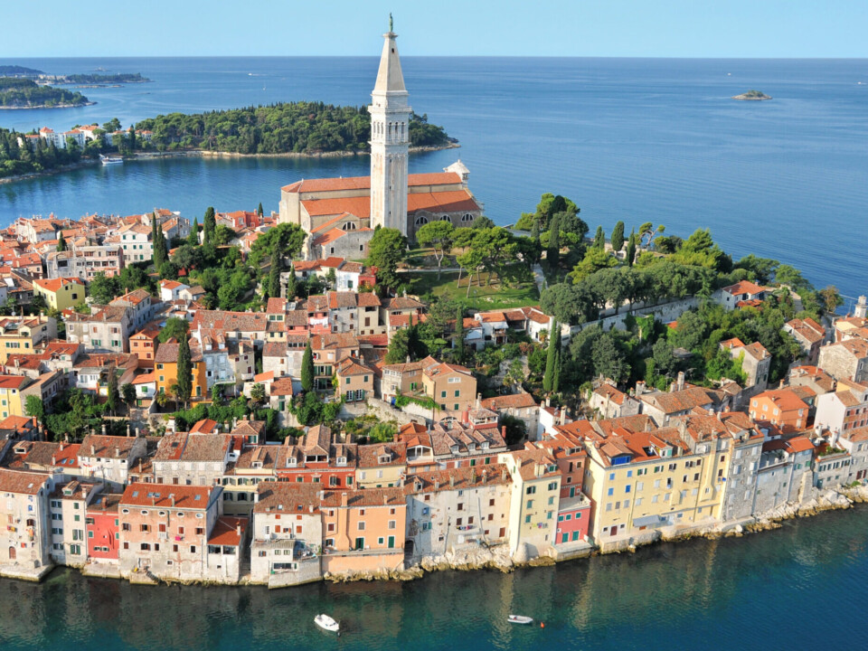 Luftaufnahme von Rovinj