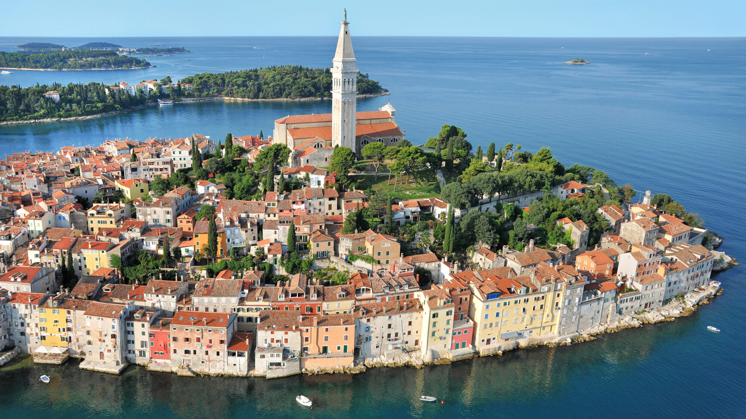 Luftaufnahme von Rovinj