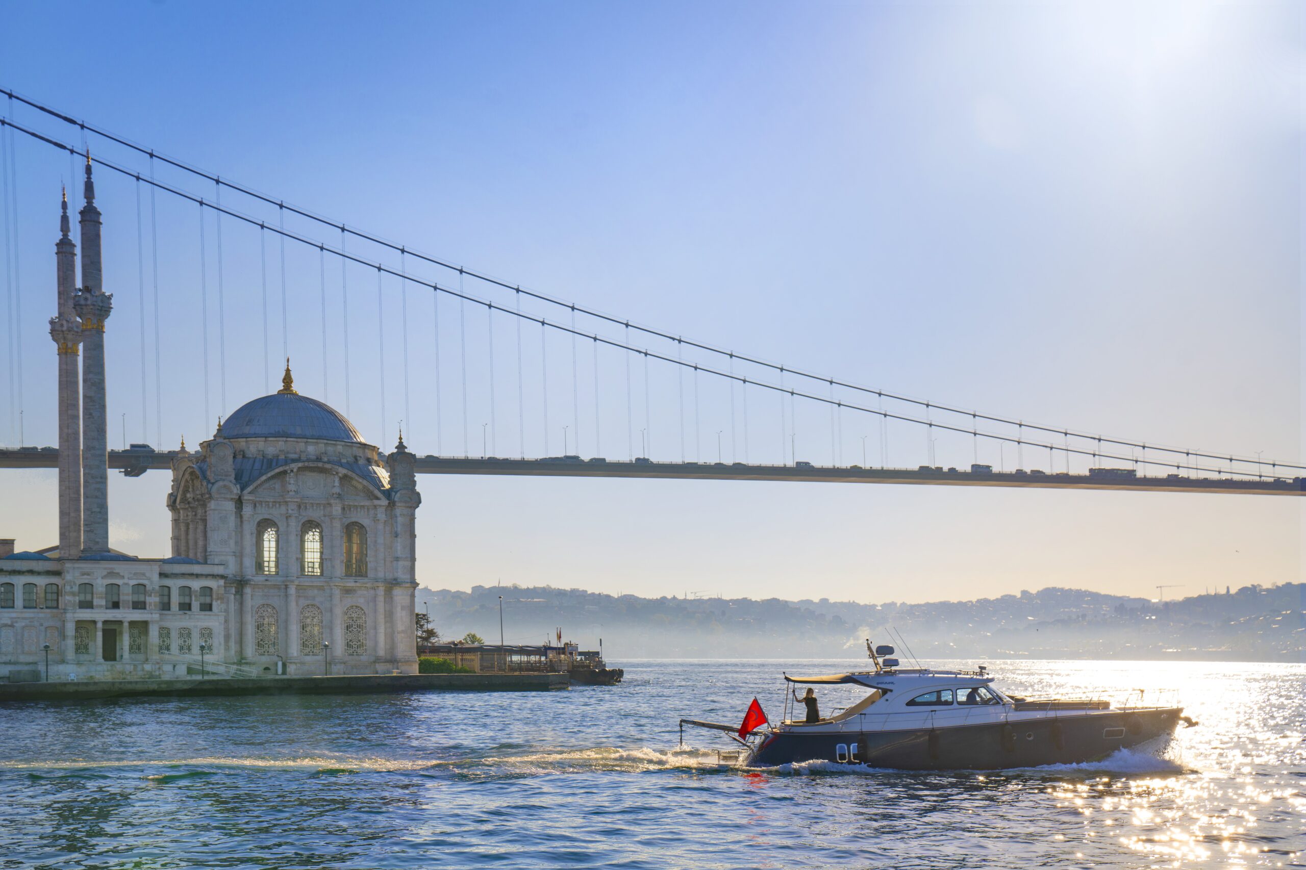 IIstanbul Blick auf Bosphorus