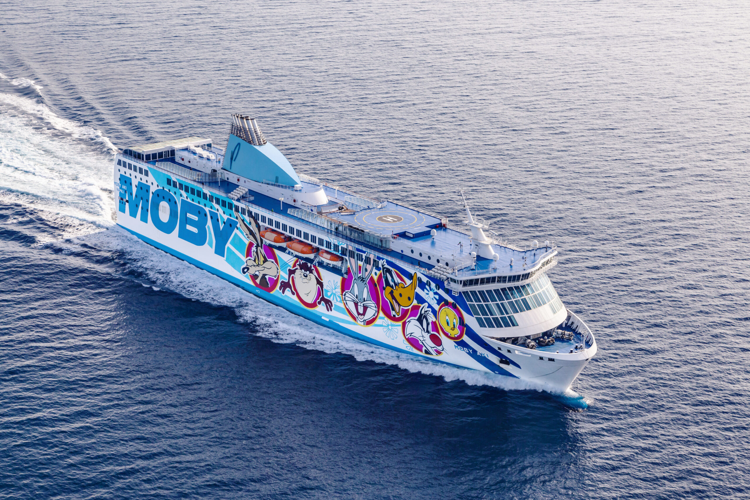 Moby Lines Aki Kreuzfahrt Schiff Meer