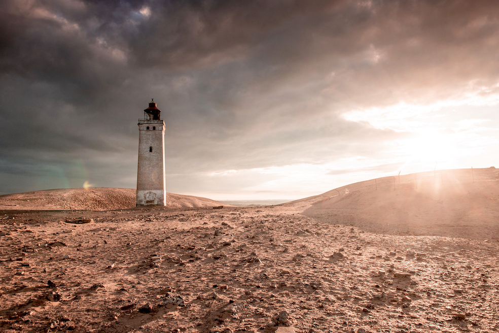 Rubjerg Knude Fyr wird Dänemarks wohl bekanntester Leuchtturm