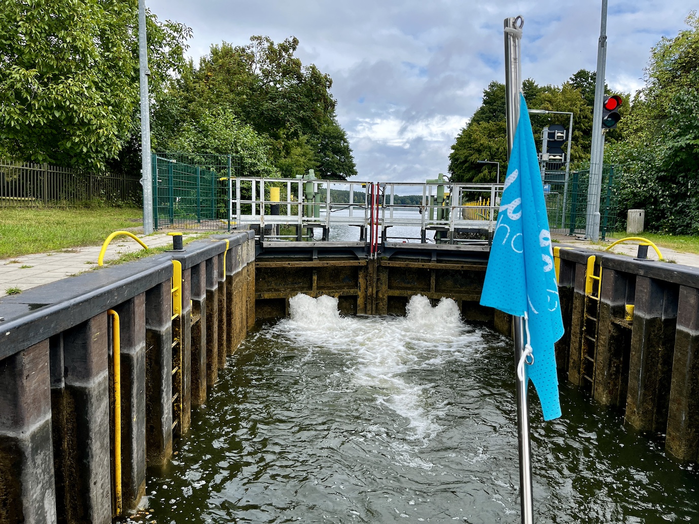 Schleusen am Stolpsee