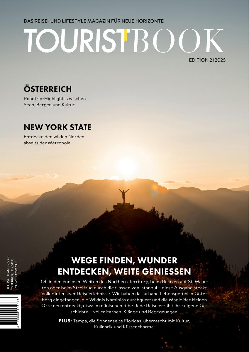 Titelseite TOURISTBOOK Edition 2/2025