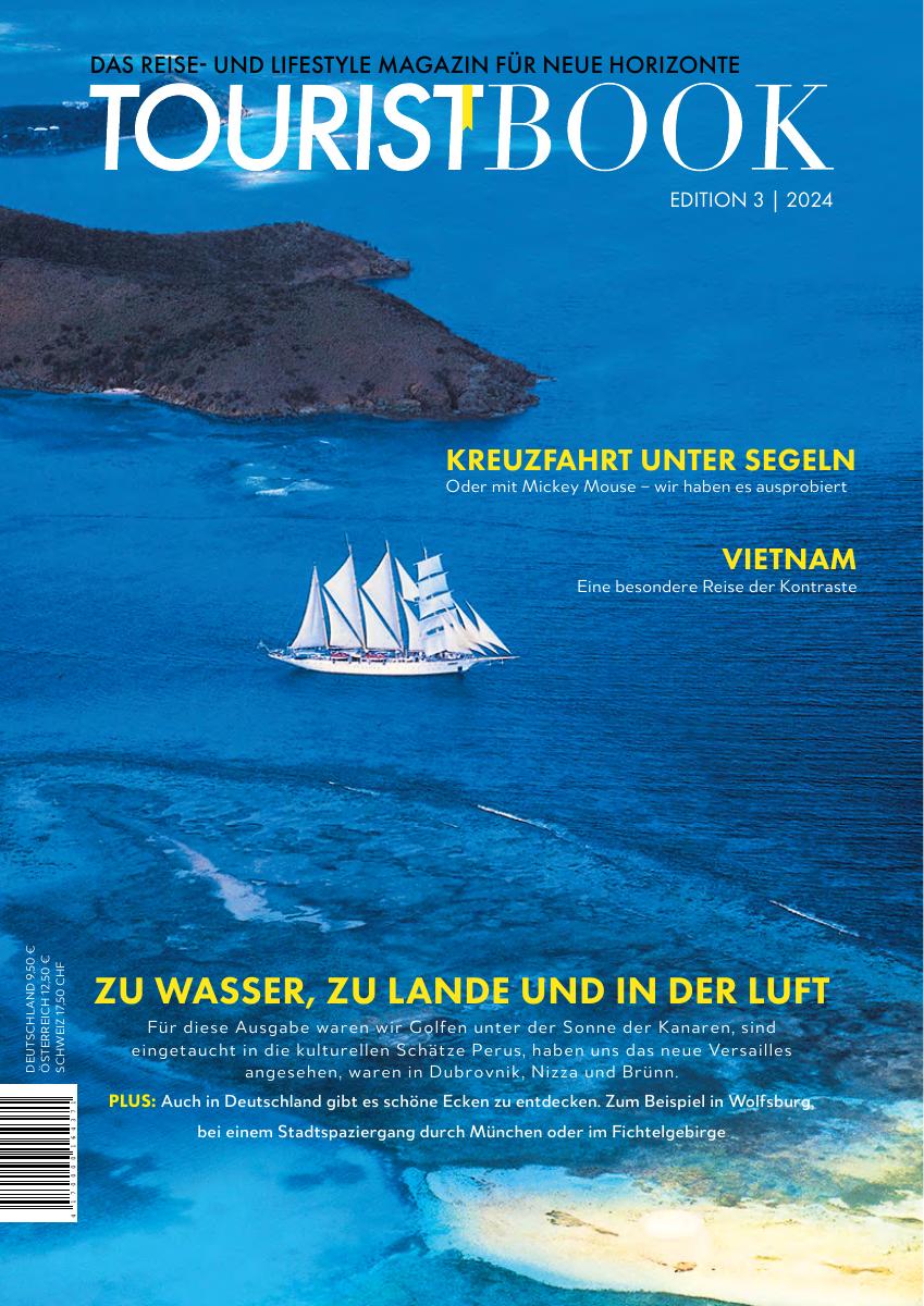 Titelseite TOURISTBOOK Edition 3/2024