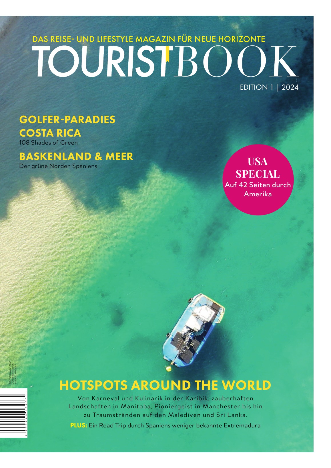 Titelseite TOURISTBOOK Edition 1/2024