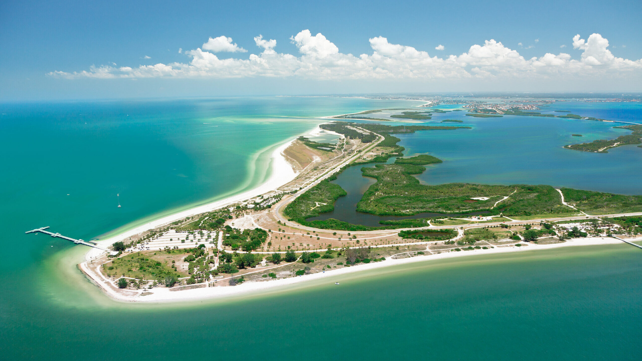 Beach Fort De Soto Park