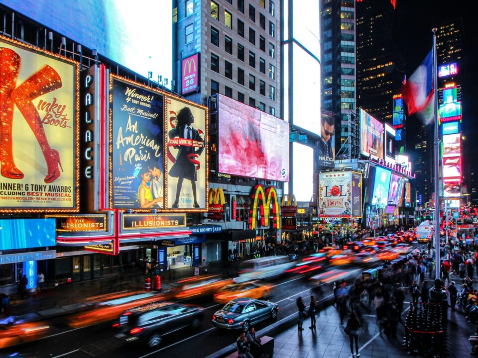 Broadway New York City USA
