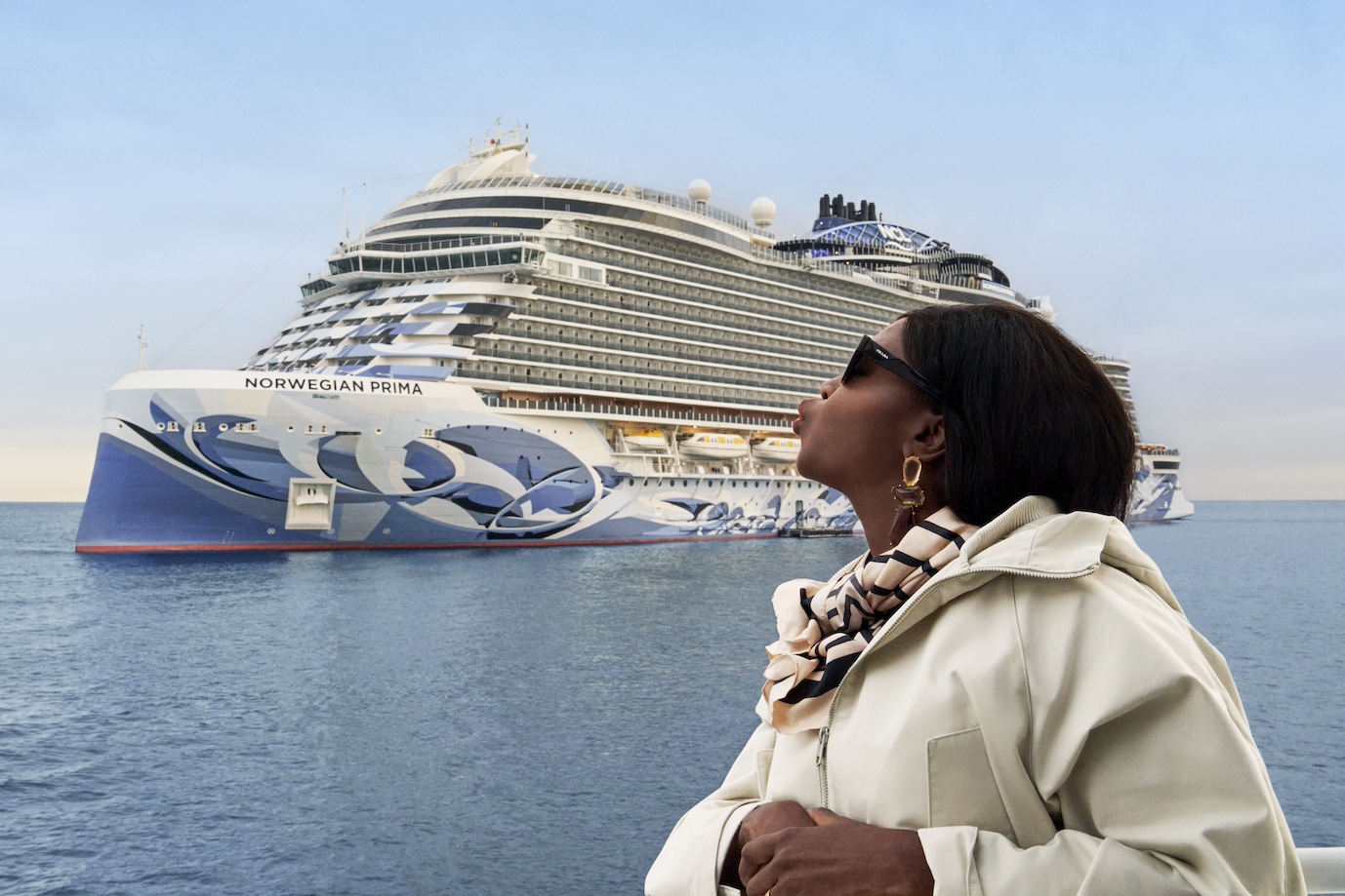 Motsi Mabuse und das Kreuzfahrtschiff Norwegian Prima