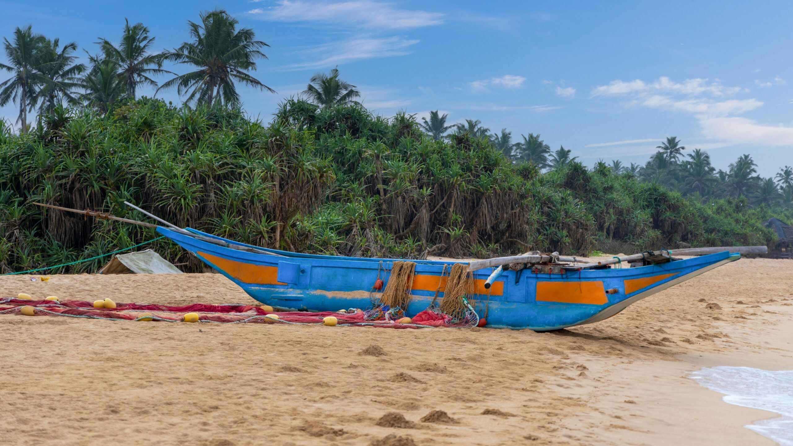 Sri Lanka Bentota Fischerboot