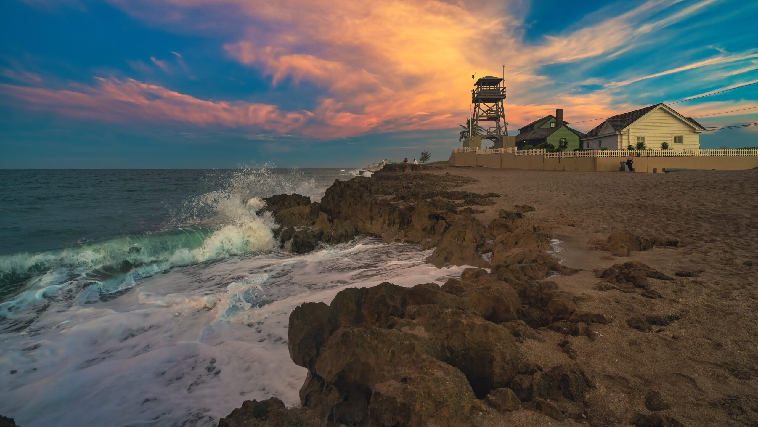 Sunset Wave House of Refuge Museum Stuart Florida USA