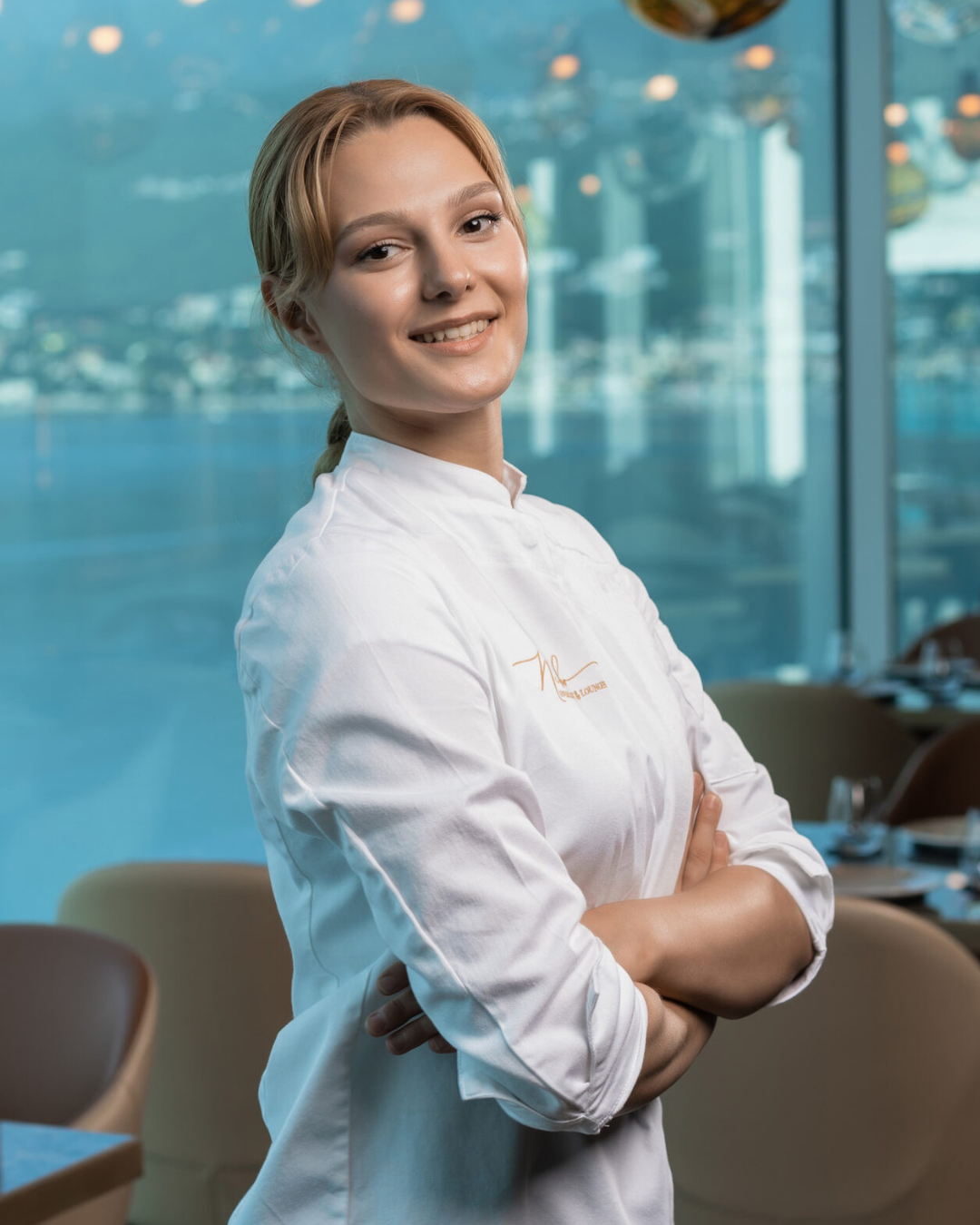 Gabriela Filca, Küchenchefin des Nebo Restaurant & Lounge in Rijeka