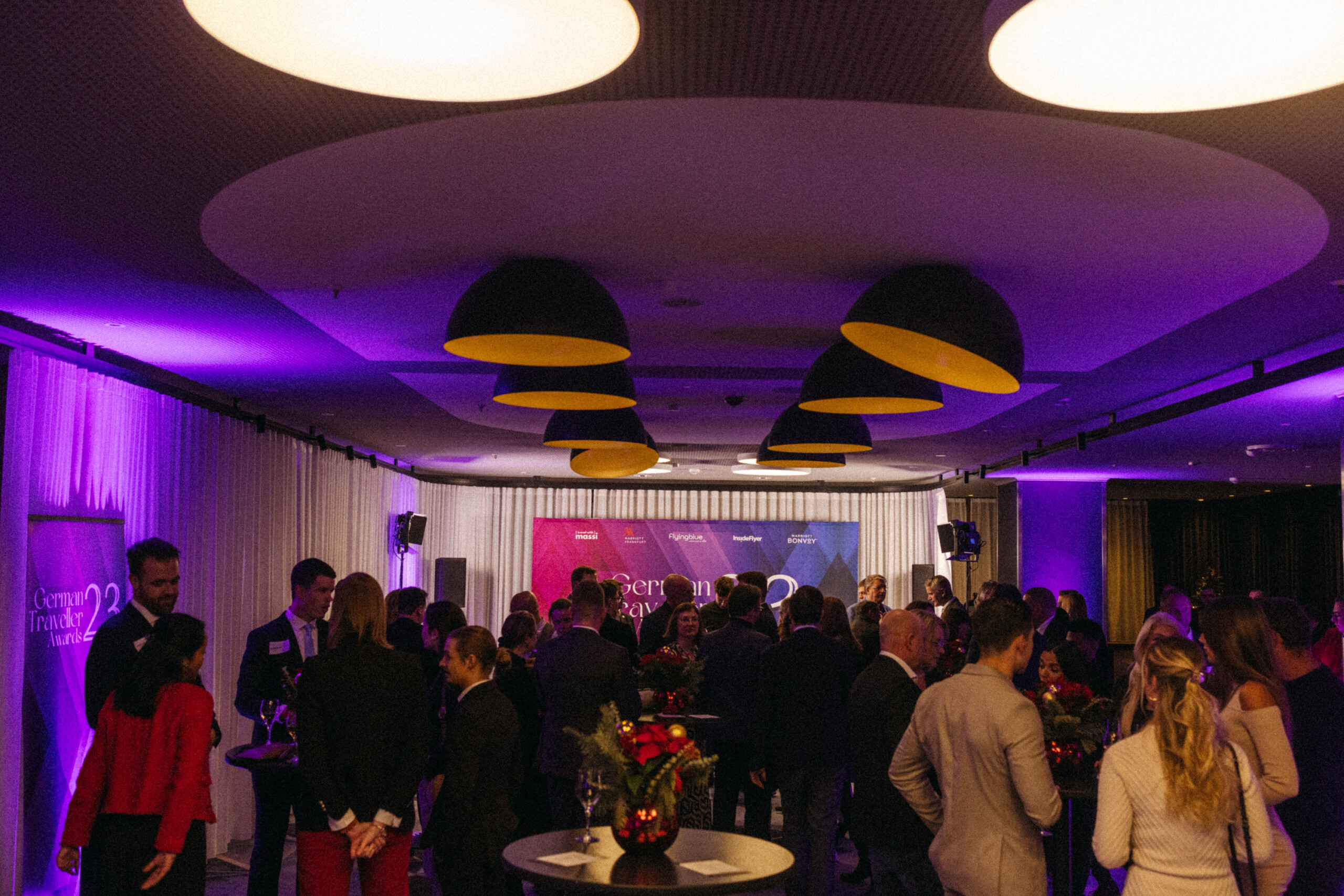 Blick in den Veranstaltungsraum bei einer früheren Verleihung der German Traveller Awards.